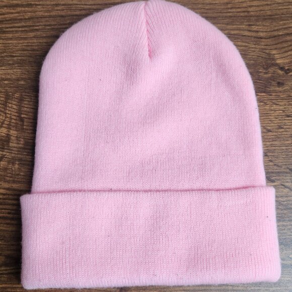 MLB New York Yankees Pink Winter Hat One Size - Picture 2 of 2